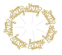 WHAMVOX Decorazioni per Torta Compleanno Forme Creative e Carine 10 Pezzi in per Party e Shower