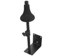 WHAMVOX Gancio per Tromba in Ferro Nero Spugna Eva, Supporto Stabile e Facile da Installare per Esporre Strumenti come Trombe in Ambienti Interni