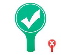 WHAMVOX Giudici Del Consiglio Forniture Per Eventi In Classe Tabellone Per La Valutazione In Classe Riutilizzabile Sì Paletta Per Il Voto Dell'Insegnante Tabellone Per Il Voto Manuale