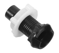 WHAMVOX Kit di Assemblaggio Dado Leva Scarico Wc in Plastica Nera Adattatore Vite per Serbatoio Ricambio Facile da Installare per Riparazione Maniglia e Accessori Bagno