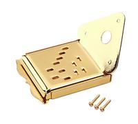 WHAMVOX Metal Triangle Tailpiece for Mandolin Durable Metal Construction Easy String Changes for Guitar and Mandolin Upgrades
