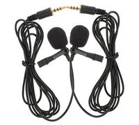 WHAMVOX Mini Microfono Da 3 5 Mm Per La Registrazione Di Sussurri Per Vlog E Giochi Su Smartphone