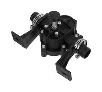 WHAMVOX Mini Pompa Elettrica Autoadescante per Travaso Acqua e Olio, Compatta e Portatile in Plastica Nera, Efficiente e Adatta per Pompaggio Domestico