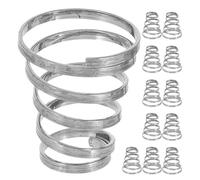 WHAMVOX Molle per Spiedini Ruote Bici in Acciaio Inox Set da 12 Pezzi per Sgancio Rapido Mountain Bike e Bici da Strada, Ricambi per Cyclette e Macchine da Allenamento Sportive