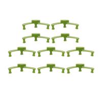 WHAMVOX Morsetto Regolabile per Rami, 10 Pezzi, Plastico Verde, Giardino | Supporto Leggero e Riutilizzabile, per Alberi e Aranci, Uso Esterno, Aiuta Crescita Ordinata