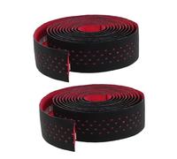 WHAMVOX Nastro Manubrio Bicicletta da Strada Antiscivolo Traspirante con Grip Sicuro e Facile Installazione Rosso per Ciclismo Cittadino e Sportivo
