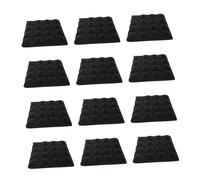 WHAMVOX Pannelli Fonoassorbenti a Piramide in Poliuretano, 12 Pezzi, 5cm, per Studi di Registrazione e Isolamento Acustico