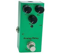 WHAMVOX Pedale Effetto Chitarra Elettrica Analogico Delay Singolo Metallico Bypass Duraturo e Portatile Con Indicatore Led Per Performance e Scuole Di Musica