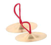 WHAMVOX Piatti Mano per Ragazzo Ragazza Piccoli Mini Piatti da Dito da Strumenti Musicali Giocattolo per Danza Ritmo la Pratica Gioco di Squadra le Percussioni per Ragazzo Ragazza