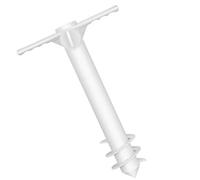 WHAMVOX Picchetto Resistente al Vento Ombrellone da Spiaggia in Plastica Vite a Farfalla per Fissaggio Sicuro, Base per Ombrellone per Giardino e Terreno