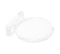 WHAMVOX Premio di Cristallo Ottagonale Trasparente 200mm, Targa Premio Dipendente in Cristallo Vuoto per Incisione Personalizzata, Riconoscimento Aziendale per Ufficio e Celebrazioni