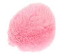 WHAMVOX Protezione Microfono Peluche Rosa per News Report, Copri Microfono Antivento, Riduzione Rumore e Protezione Spray-Resistente per Microfono Condensatore e Microphone