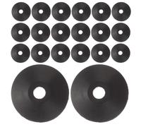 WHAMVOX Rondelle in Gomma Coniche M6 per Bulloni Wc, Guarnizioni per Serbatoio Water 24 Pezzi, Kit Riparazione Tenuta Stagna per Cassette Wc, Installazione Semplice e Resistente