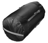 WHAMVOX Sacca Compressione per Sacco a Pelo in Poliestere Nero, capacità Extra-Large per Risparmio Spazio e Stoccaggio Abiti per attività Outdoor e Viaggi