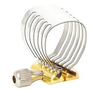 WHAMVOX Sax Metal Clip Elegante Acciaio Inossidabile Fissaggio Sicuro Per Saxofono Accessorio Pratico Per Musicisti Design Unico e Decorativo Compatibile Con Sax e Tenore