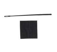 WHAMVOX Set Bacchetta di Pulizia per Flauto Piccolo e Ottavino Panno Riutilizzabile, Accessorio per Strumento a Fiato Asta Lucidata, per Manutenzione e Cura Strumenti Musicali