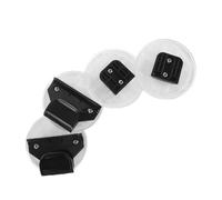 WHAMVOX Set da 2 Pezzi Connettori in Plastica per Cancelletto di Sicurezza per Accessori per Box e Recinzioni Stabilizzatore Riutilizzabile per Uso Domestico e Installazione Flessibile