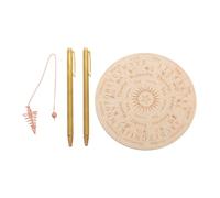 WHAMVOX Set di Bacchette Rabdomanti per Divinazione Versatile e Precisa in Rame 99,9% con Pendolo e Tappetino per Pratiche Spirituali e Uso Domestico