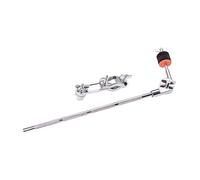 WHAMVOX Set Morsetti per Braccio di Estensione Batteria Regolabile in Metallo, Accessorio per Piatti Batteria con Morsetto, Supporto per Hardware Strumenti Musicali, Installazione