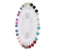 WHAMVOX Spilla per Sciarpa in Perla Elegante e Versatile Testa Rotonda in Metallo, Sensazione Morbida al Tocco, per Matrimoni e Donne Raffinate