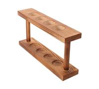 WHAMVOX Supporto in Legno Rustico Leggero e Facile da Pulire per Piante Idroponiche Vaso a Forma di Provetta per Spazi e Amanti delle Piante