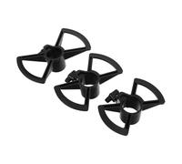 WHAMVOX Supporto per Djembe Pieghevole 3 Pezzi Nero Treppiede Regolabile e Struttura a Sospensione in Plastica, Montaggio Rapido e Riduzione Vibrazioni per Performance e Sessioni