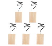 WHAMVOX Supporto per Piante Aeree per Creare Decorazioni e Addobbi Festivi in Legno 5 Pezzi, Espositore da Tavolo Come Halloween