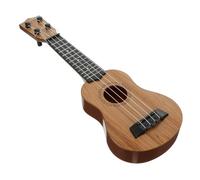 WHAMVOX Ukulele Durevole e Sicuro in Plastica Giocattolo Colore Design Dipinto Unico Strumento Musicale Mini da 38 Cm come per Ragazzo Ragazza Principianti come per Amanti