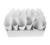 WHAMVOX Vassoio e Coni di Coriandoli Scatola di Supporto Adatti per Petali di Fiori Secchi Coriandoli per Matrimoni Feste di Compleanno e Eventi