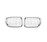 whanua [Replacement] 1 Paio di Rene Anteriore griglia griglia cromata for BMW E46 325Ci 330Ci Serie 3 Coupé 2DR 1999-2002