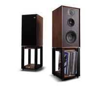 WHARFEDALE LINTON COPPIA DIFFUSORI WALNUT + STAND NUOVI GARANZIA UFFICIALE