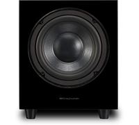WHARFEDALE Subwoofer Attivo Black Bass Reflex 250 Cm 150w Frontale Laccato