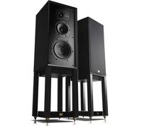 Wharfedale SUPER LINTON Diffusori CON Stand Neri