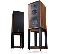 Wharfedale SUPER LINTON Diffusori con Stand Noce