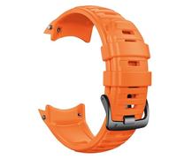 WHARGTSL Cinturino da 26 mm adatto for Garmin Instinct 2X Solar, cinturino in silicone adatto for cinturino sostitutivo Instinct 2X Solar Tactical Edition(Orange)