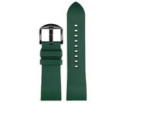 WHARGTSL Cinturino in gomma e silicone for orologio Casio PRG-600YB PRG-650 PRW-6600, accessorio for orologio da uomo, 24 mm.(Green-black-K2,20mm)