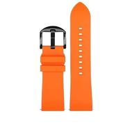 WHARGTSL Cinturino in gomma e silicone for orologio Casio PRG-600YB PRG-650 PRW-6600, accessorio for orologio da uomo, 24 mm.(Orange-Black-K2,24mm)