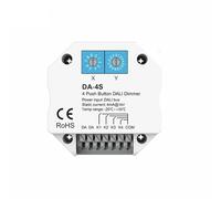 WHARGTSL Il dimmer a 4 Pulsanti del Segnale Funziona con l'alimentatore Master/Bus Dali, l'interruttore di codifica DA-4S, seleziona Gli indirizzi for la Luce LED
