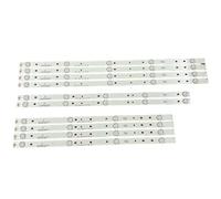 WHARGTSL Striscia di retroilluminazione a LED da 10 Pezzi Adatta for Akai AKTV551 AKTV5512 TS JS-D-JP5520-A41EC B51EC C51EC (60416) MS-L0956-L MR YS_LE469119(10pcs Set 1 TV)