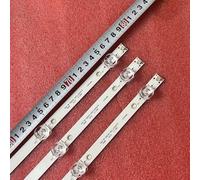 WHARGTSL Striscia di retroilluminazione LED per 43H6E, 43H7608, H43A6140, H43A6140UK, LB43051, V0, JHD425S1U51-T0L2S0FM, LC-43Q7030U, LC-43Q7040U, LC-43Q620U(3U(3 PCS For 1 TV)