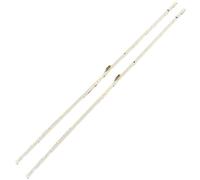 WHARGTSL Striscia LED Adatta for Samsung V8N1-430SM0-R0 BN96-45954A UE43RU7105K UE43UN7020 UE43NU7199 UE43NU7195 UE43NU7095U UE43RU7170 UE43NU7020K(2 PCS for 1 TV)