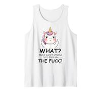 What And I Cannot Stress This Enough The Fuck Unicorn Funny Canotta