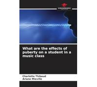 What are the effects of puberty on a student in a music class