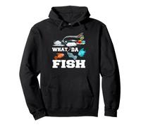 What da Fish Plastica, inquinamento Ambientale dei Pescatori Felpa con Cappuccio
