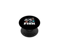 What da fish Plastica, inquinamento ambientale dei pescatori PopSockets PopGrip Adesivo