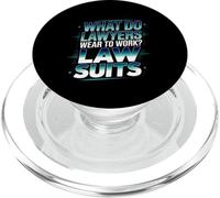 What Do Lawyers Wear To Work Law Suits Legal Puns - PopSockets PopGrip per MagSafe