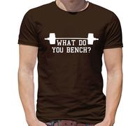 What Do You Bench ? - T-Shirt - Palestra Pesi Sollevamento Divertente ABS,