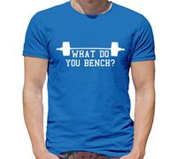 What Do You Bench ? - T-Shirt - Palestra Pesi Sollevamento Divertente ABS,