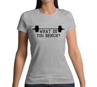 What Do You Bench ? - T-Shirt - Palestra Pesi Sollevamento Divertente ABS Da