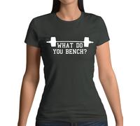 What Do You Bench ? - T-Shirt - Palestra Pesi Sollevamento Divertente ABS Da